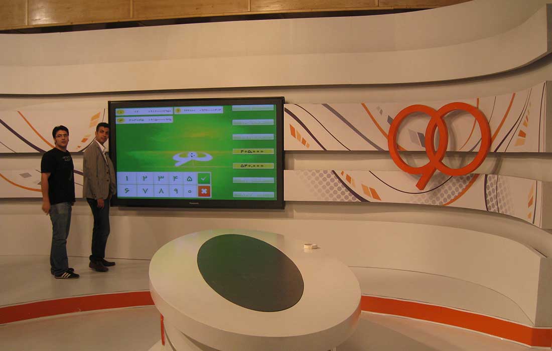 90 TV Football Show 103 inch touch screen 4