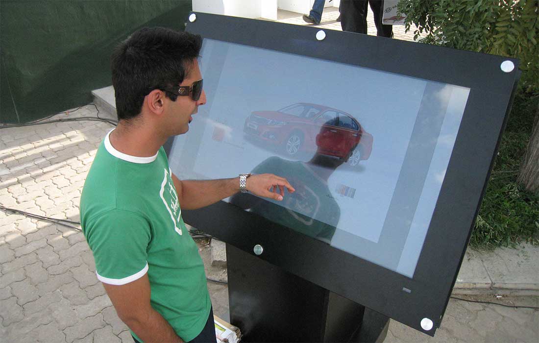 Kia Motors Tennis Cup Touch Kiosk 4