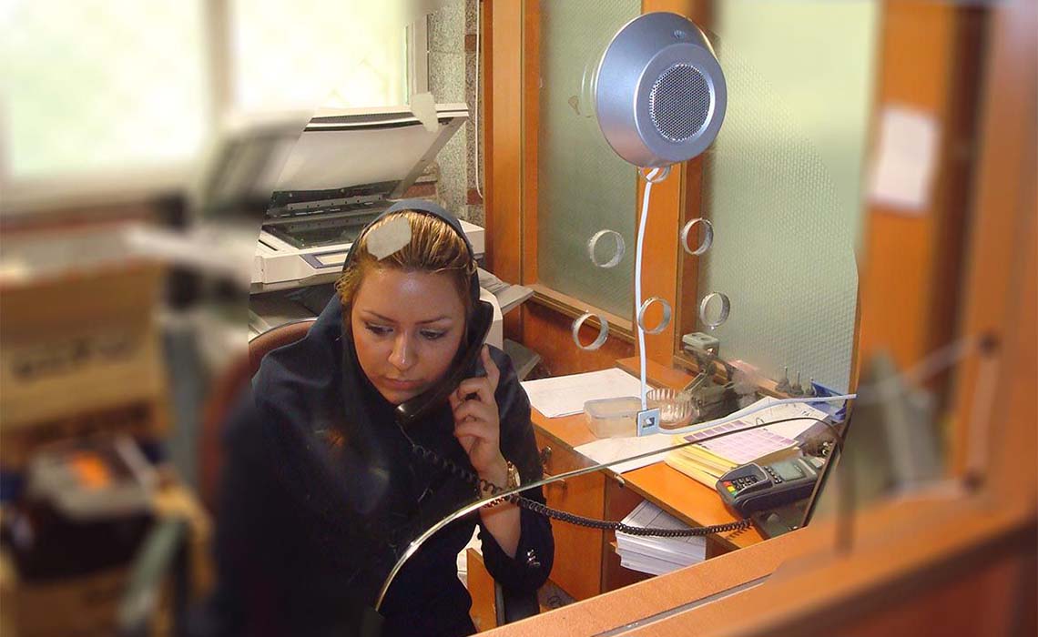 تجهیز گیشه های پاسخگویی اتحادیه مشاورین املاک تهران به سیستم صوتی گیشه کاواک