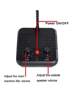 پایه میکروفون منعطف سیستم صوتی گیشه کاواک مدل 3066